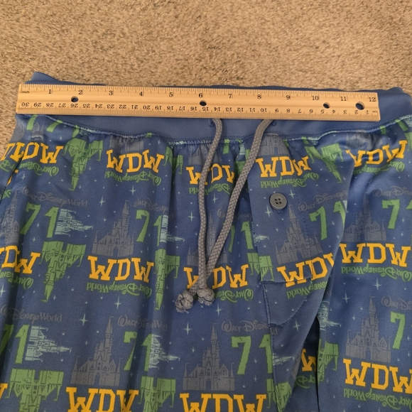 Walt Disney World pj Pants Adult Women's Size S New No Tags Washed Never Worn - Picture 3 of 9